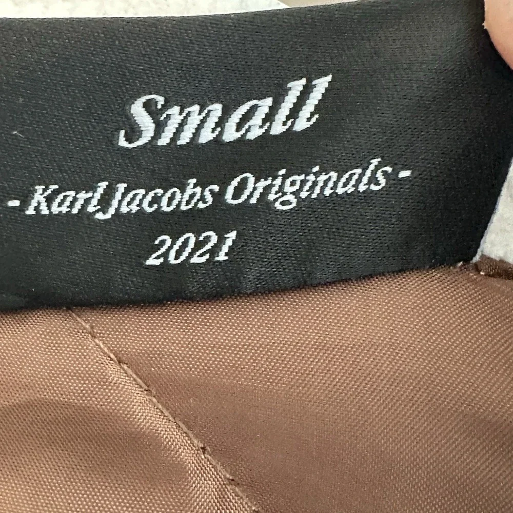 Men's Karl Jacob's Corduroy Full Zip Jacket | Size Small